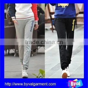 French Terry Pants,Custom Printed Pants,Ladies Sport Pants thumbnail-1