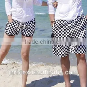 Hot Sale Custom Printing Couple Beach Shorts Made in China thumbnail-4