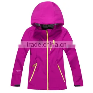 High Performance Breathable And Waterproof Children Winter Softshell Jacket thumbnail-2