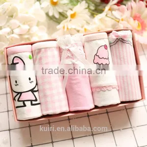 Women's Underwear Cartoon Panties Cute Pink Knickers Comfortable Cotton Briefs thumbnail-5