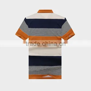 2015 Men's Bulk Polo Shirt With Breton Stripe thumbnail-1