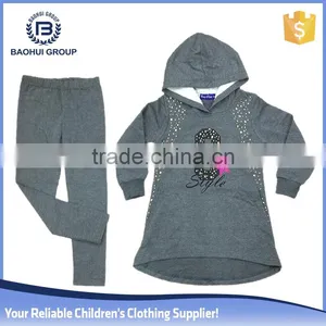 Cheap Girl's Knit Set Sports Set Wholesale Lot thumbnail-1