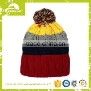 Самый новый шапка из пухового меха (pom pom) для катания на скейтборде, голубая thumbnail-1