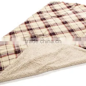 Reversible Micro Fur Pet Dog Bed Blanket Throw thumbnail-2