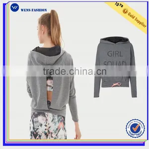 Girls Splicing Color Block Thick Warm Autumn Winter Hoodie thumbnail-1