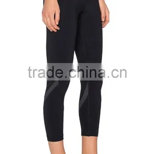 Top Quality Custom Yoga Leggings Slim Fit Pants Fabric for Ladies thumbnail-3