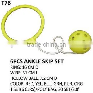Kids Outdoor Toys 6pc Ankle Skip Set thumbnail-1