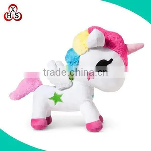 Factory Custom White 8inch Plush Unicorn Toy Stuffed Unicorn Toys thumbnail-1