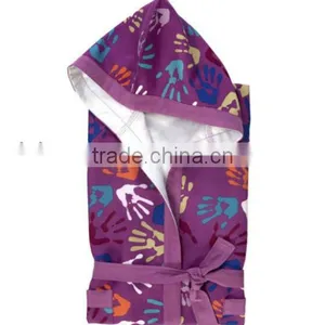 Custom Printed Microfiber Bathrobe thumbnail-1