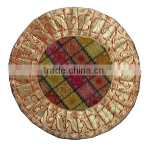 Throw Round Decor Cushion Covers , Round Jacquard Cushion thumbnail-1