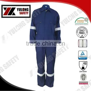 Wholesale 100% Cotton Material Water Resistant & Oil Resistant Coverall For Oil Field thumbnail-6