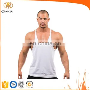 Mens Wholesale Blank Stringer Tank Top Custom thumbnail-5