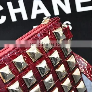 Leather Handbag With Rivets Online Shopping Gift Bags thumbnail-4