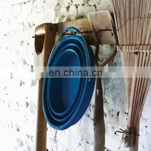 Portable Foldable Silicone Ice Bucket For Fishing/Camping/Beer thumbnail-2