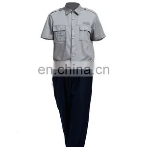 Design Security Guard Uniform Shirt and Pants /OEM Security Guard Uniforms thumbnail-2