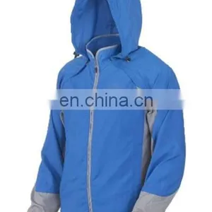 Men Lightweight Breathable and Waterproof Jacket With Hood thumbnail-1