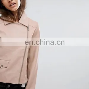 Manufacturer Price Custom Men Women Motorcycle pu Leather Jacket thumbnail-4