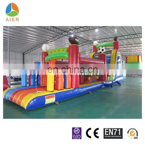 2016 Hot Sale Giant Soccer Inflatable Obstacle Course/inflatable Obstacle China thumbnail-1
