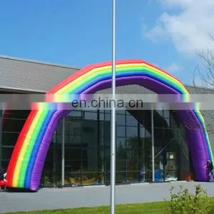 2018 Hot Sale Inflatable Rainbow Arch,rainbow Balloon Arch for Events thumbnail-1