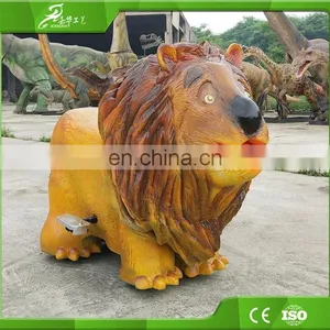 KAWAH 2016 Hot Sale Coin Operated Outdoor Playground Dinosaur Riding Toys thumbnail-6