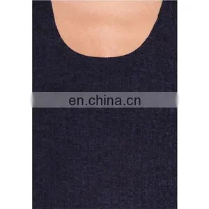Hot Sell Ladies Flounced Skirt Latest Scoop Neckline Sleeveless Sexy Dresses for Women thumbnail-6