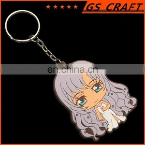 Customized Soft Rubber Keychain/popular Keychain thumbnail-1
