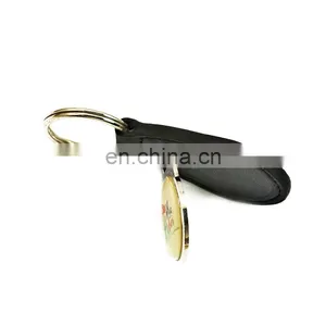 Custom High Quality Leather Car Keycahins Wholesale thumbnail-1