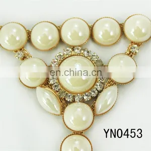 Cheap Round Acrylic Rhinestone Accessories Shoes Buckle thumbnail-2