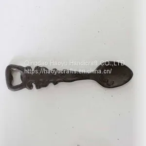 Cast Iorn Spoon Shape Bottle Opener thumbnail-1
