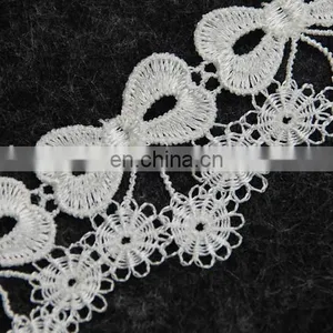 Fashion Poly Bowknot Fringe Tassel Trimming for Lady Dresses thumbnail-1