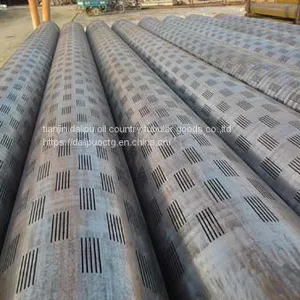 Stainless Steel Perforated Pipe Slotted Casing thumbnail-1