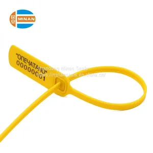 MA - PS 6021 Pull Tight Tamper Evident Plastic Seals for Luggage and Money Bag thumbnail-1