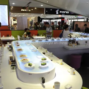 Sushi Restaurant Rotary Delivery System - Manufacturer: Michaeldeng@gdyuyang.com thumbnail-1