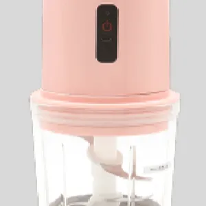 USB Charging Meat Grinder for Baby 6000mAh Electrical Automatic Mutifunction Chopper 600ML Food Processing Machine for Baby and the Old thumbnail-1