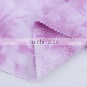 HOT!!! Tie Dyed Fabric Cotton Terry Tie Dyed Fabric Autumn Winter Casual Wear Sportswear Big Fish Scale Fabric thumbnail-5