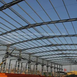 New Design Reliable Seismic Earthquake Prefabricated Light Steel Structure Muti Slope Workshop thumbnail-2