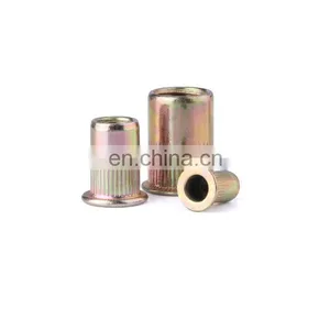 Free Samples Aluminum Knurled Body Flat Head Rivet Nut thumbnail-2