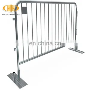 Wholesale Temporary Fence Galvanized Crowd Control Barrier thumbnail-1