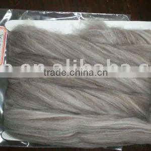 50/50 Worsted Combed Yak/rabbit Top thumbnail-1