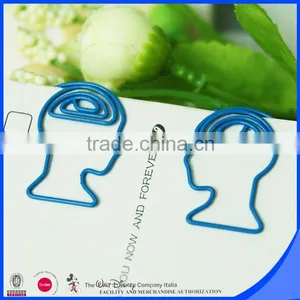 Head Shape Paper Clip Custom Organ Metal Clip Supplier's Choice thumbnail-1