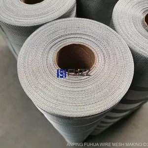 Long-lasting Aluminum Insect Screen Mesh Bright SS Finish Woven Aluminum thumbnail-2