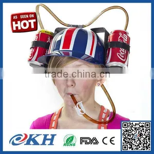 KH Welcome OEM Cute Custom Beer Helmet Drinking Hat thumbnail-1