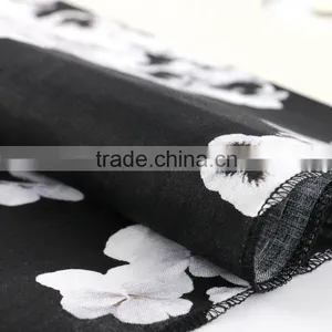 17*21 Linen Print Fabric,women's Fashion Dress Fabric,100% Linen Fabric thumbnail-2