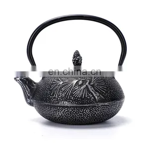 Best Price Black Cast Iron Kettle Chinese Teapot thumbnail-4