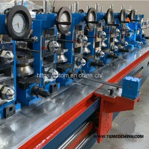 Mild Steel Cold Formed High Frequency Welding Tube Making Machine Pipe Making Line thumbnail-2