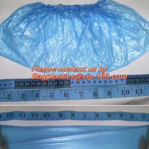 PE Material Blue Shoe Cover Cheaper Disposable Plastic Shoe Cover,Low Price Plastic Shoe Cover Medical,bagease Bagplasti thumbnail-1