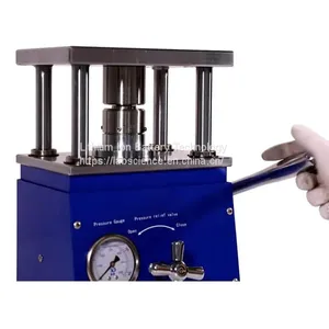 CR2032 2025 2016 Button Battery Manual Sealer Hydraulic Coin Cell Crimping Machine thumbnail-2