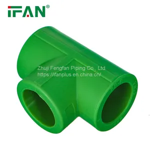 IFAN Hot Sale Plastic Material PPR Pipe Tee Fittings for Water Supply thumbnail-2