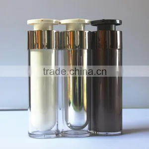 1.77 OZ Airless Cosmetic Pump Bottles, Plastic Airless Bottle, PET Bottle With Airless Pump for Face-care Lotion thumbnail-4