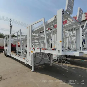 Exporting SUV Sedan Transport Special Semi-trailer to the Philippines thumbnail-1
